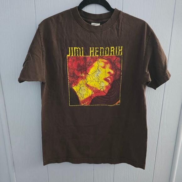 Vintage 2004 Jimi Hendrix Graphic Tee size Medium- Bold Rock, Grunge, Festival - Picture 1 of 7